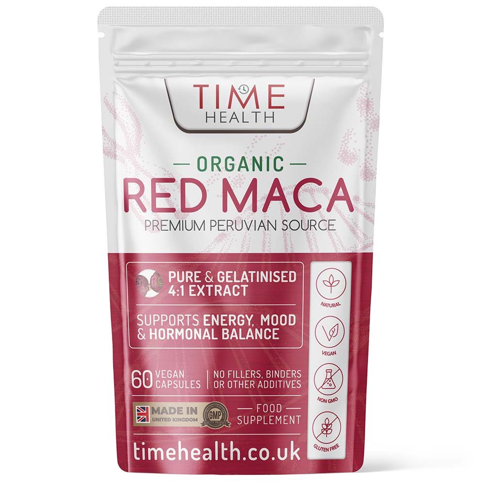 Red Maca Root � Gelatinised � Soil Association Certified Organic � Capsules / Powder