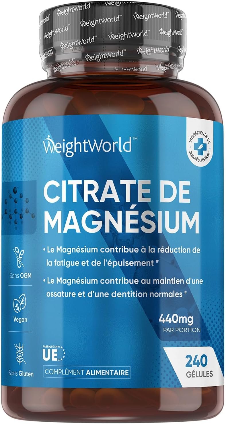 Citrate de Magn�sium 1480mg