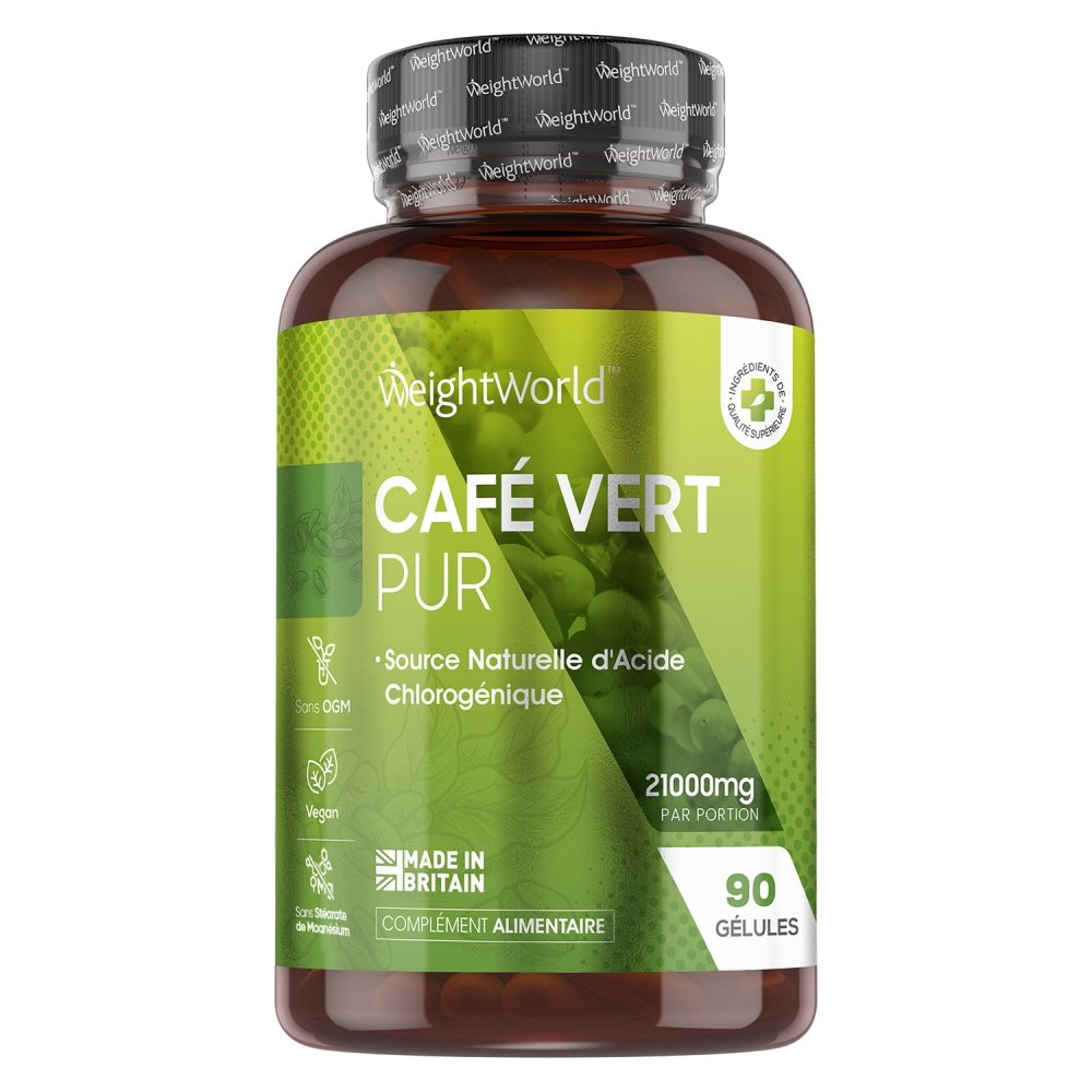 Green Coffee Pure 21000 mg - 90 g�lules de Green Coffee Pure
