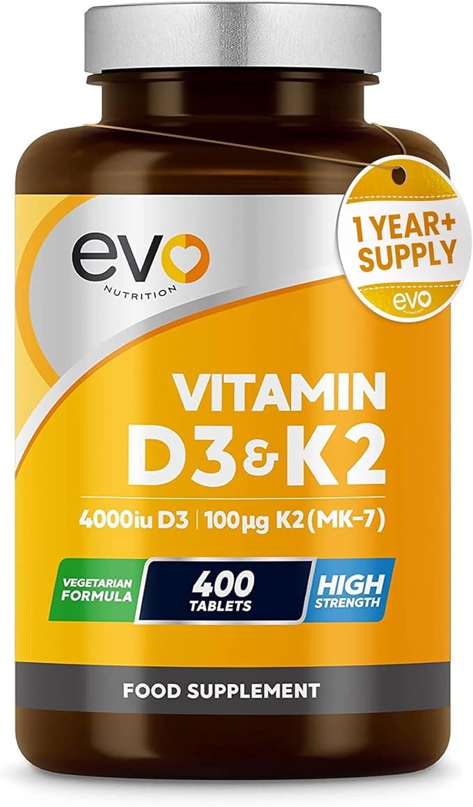 Vitamin D3 4000iu & Vitamin K2 100ug MK7